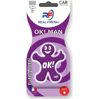 Vůně do auta Real Fresh OK! Man - Tutti Frutti
