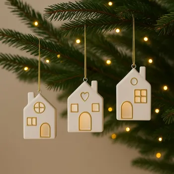 Vánoční dekorace BOLTZE Závěsná dekorace Casa Velikost: 3.