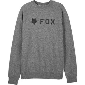 Pánská mikina Fox Absolute Fleece Crew XL heather graphite