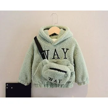 Dívčí mikina Dětská mikina s ledvinkou světle zelená 3