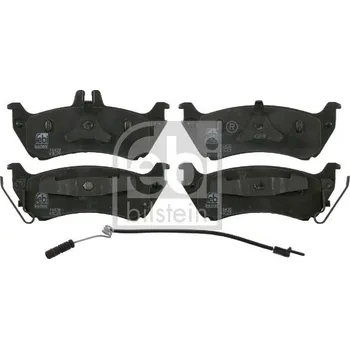 Brzdová destička Sada brzdových destiček, kotoučová brzda FEBI BILSTEIN 16436