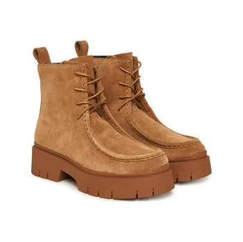 Dámská zimní obuv HUGO Kotníková obuv Kris 50552733 Hnědá 36