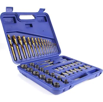 Šroub MAR-POL Sada výstružníků na poškozené šrouby a matice 49dílná 61314&nbsp;M58663