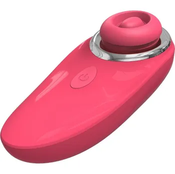 Vibrátor SuperLove Ultimate Tap Clitoral Stimulator Red
