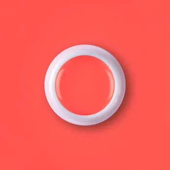 Lak na nehty RUSCONA Barevný UV/LED gel na nehty CORAL RED 103 5 ml