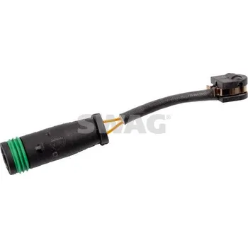 Brzdová destička Výstražný kontakt, opotřebení obložení SWAG 10 92 9546