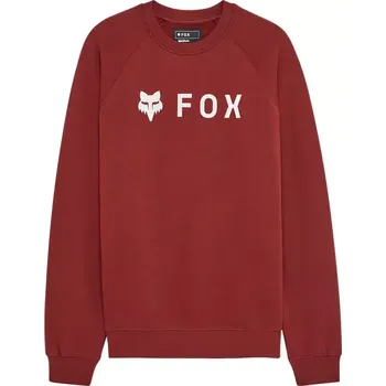 Pánská mikina Fox Absolute Fleece Crew XL rust brown