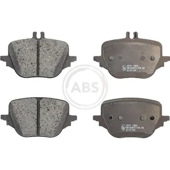 Brzdová destička Sada brzdových destiček, kotoučová brzda A.B.S. 35393