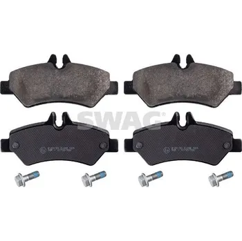 Brzdová destička Sada brzdových destiček, kotoučová brzda SWAG 30 91 6735