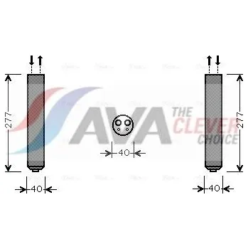 Sušič klimatizace Sušárna, klimatizace AVA COOLING SYSTEMS SUD089