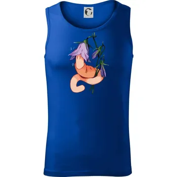 Pánské termoprádlo Žížala a zvonek (Alexis Citrine) - Tílko pánské Core - M ( Královská modrá )