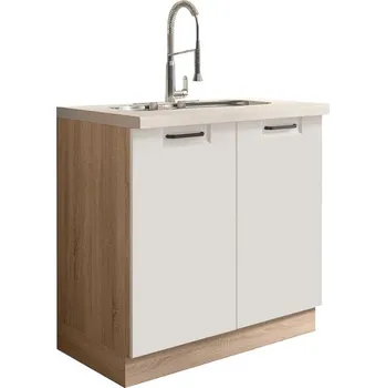 Kuchyňská skříňka Kuchyňská Skříňka Favorit 12D Sonoma/White