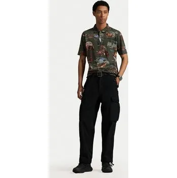 Pánské tričko Polo Ralph Lauren Polokošile 710980789001 Khaki Regular Fit S