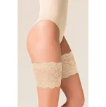 Samodržící Ochranné pásky na stehna krajka ecri - XS/S