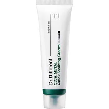 Pleťový krém Dr.Different - Metal Quick Soothing Cream - Zklidňující krém na obličej - 50 g