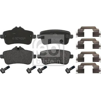 Brzdová destička Sada brzdových destiček, kotoučová brzda FEBI BILSTEIN 16990