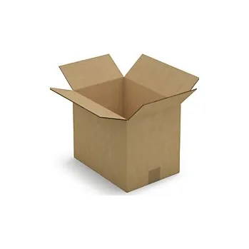 Obalový materiál Kartonová krabice 310x220x250mm, hnědá, klopová,pětivrstvá vlnitá lepenka (5VVL) | RAJA - Balení po 15 ks