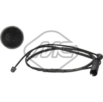 Brzdová destička Výstražný kontakt, opotřebení obložení METALCAUCHO 02135