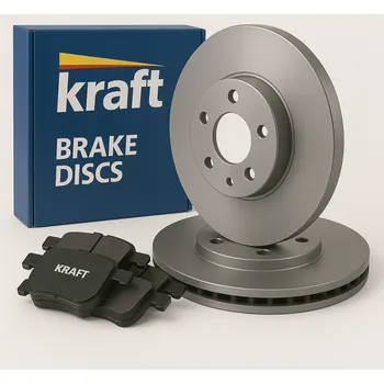 Brzdový komplet Brzdy kotouče a desky přední SKODA SUPERB I VW PASSAT B5 288mm - KRAFT