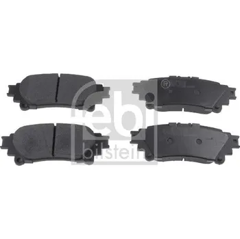 Brzdová destička Sada brzdových destiček, kotoučová brzda FEBI BILSTEIN 170897