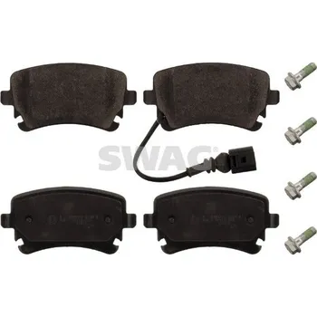 Brzdová destička Sada brzdových destiček, kotoučová brzda SWAG 30 91 6860