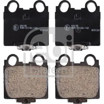 Brzdová destička Sada brzdových destiček, kotoučová brzda FEBI BILSTEIN 170265