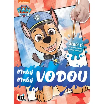 omalovánky JIRI MODELS Maluj vodou Tlapková Patrola II. omalovánky | AS242