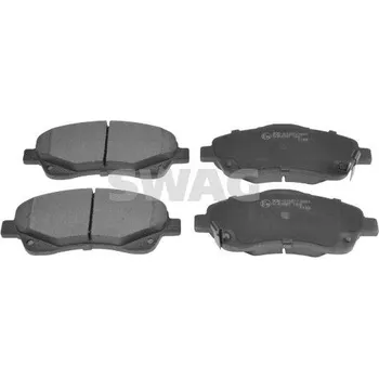 Brzdová destička Sada brzdových destiček, kotoučová brzda SWAG 81 91 6653