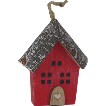 Vánoční dekorace Dekorace domeček k zavěšení D7564-08