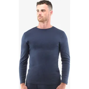 Pánské tričko s dlouhým rukávem 78003P - lékořice - 3XL