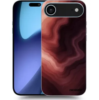 Pouzdro na mobilní telefon Picasee silikonový průhledný obal pro Apple iPhone Air - Rouge