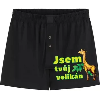 Trenýrky Trenýrky - Jsem tvůj velikán - M černá