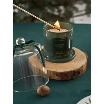 Svíčka Sinsay - Vonná sójová svíčka Leisure Cosy - tmavě zelená - 465HE-79X - 465HE-79X-ONE