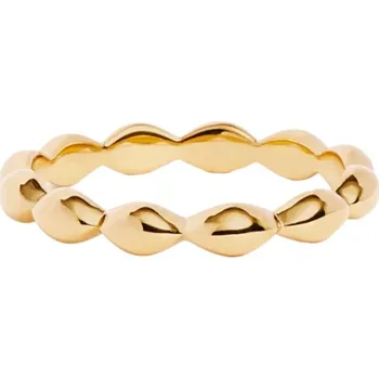 Prsten Flamenco Mystique Pozlacený prsten z chirurgické oceli PST922, velikost prstenu: US7 EU14 Velikost prstenu: US7 EU14