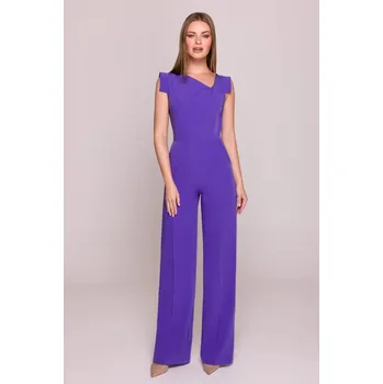 Dámský overall Dámský overal se saténovým leskem a vysokým pasem, m i240_214673_2:M