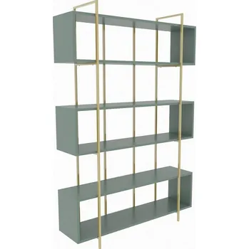 Knihovna Knihovna Bruti Green and Gold, zelená