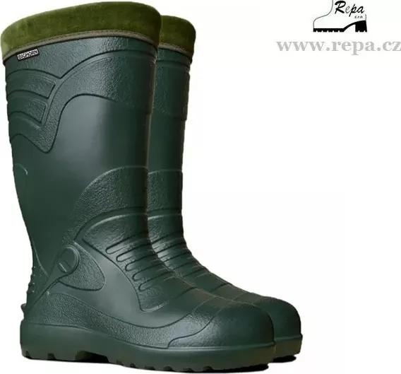 Pánské holínky BIGHORN SEVERN 1064 zelené, zateplené 43