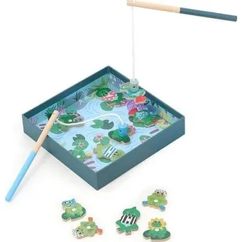 Hračka pro nejmenší Vilac Magnetické rybaření Žáby