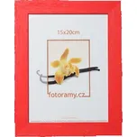 Dřevěný fotorámeček DRC11K 20x30 C8 červený KARPEX