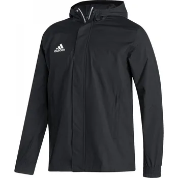 Pánská casual bunda adidas Entrada 22 All-Weather Jacket Mens Black/White L