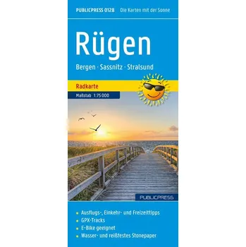 Rügen, Radkarte 1:75.000, Publicpress - freytag & berndt