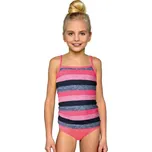 Dívčí plavky tankiny Isabelka proužky - 146