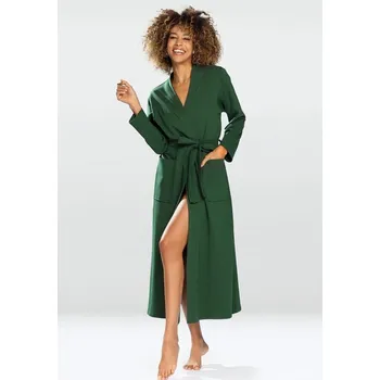 Dámský župan Dámský župan z bavlny Melissa zelený - M