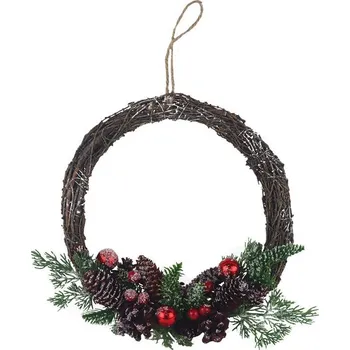 Bytová dekorace Vánoční věnec P2297