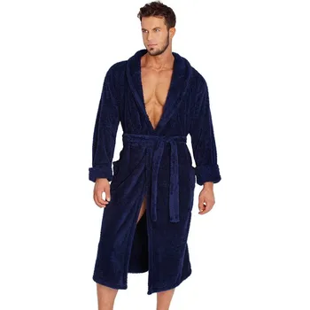 Pánský župan Pánský župan 130 modrý - 6XL