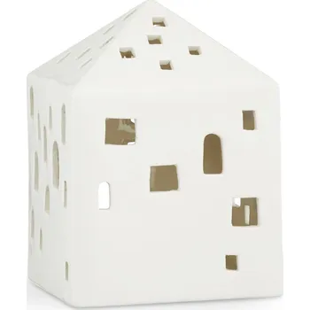 Svícen Kähler Urbania keramický svícen domeček Town house 12,5 cm, 691064