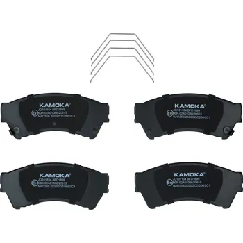 Brzdový systém Sada brzdových destiček, kotoučová brzda KAMOKA JQ101104