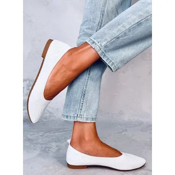 Dámské baleríny Dámské balerínky ZA29P Bílá - Seastar bílá 39