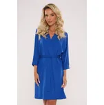 Dámský viskózový župan Visa modrý - L