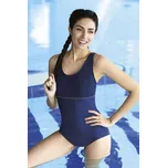 Jednodílné luxusní plavky Alyssa tmavě modré - XL